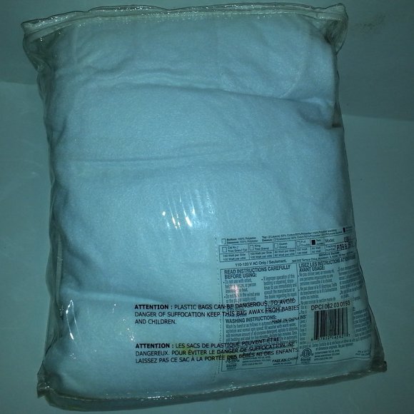 Biddeford Heated Mattress Pad Twin 10 hr shut off - Picture 4 of 4